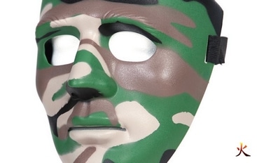 yakasurvie masque militaire camouflé