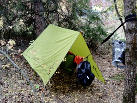 decouverte hamac tarp yakasurvie