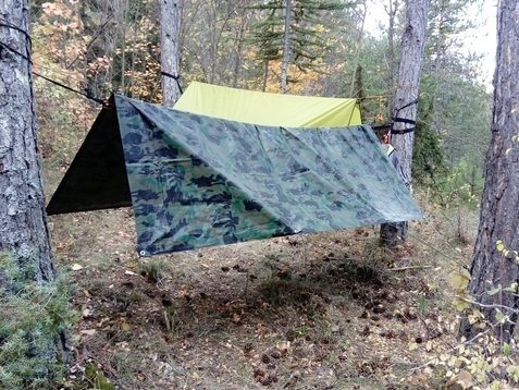decouverte hamac tarp yakasurvie