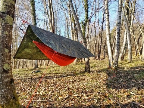 decouverte hamac tarp yakasurvie